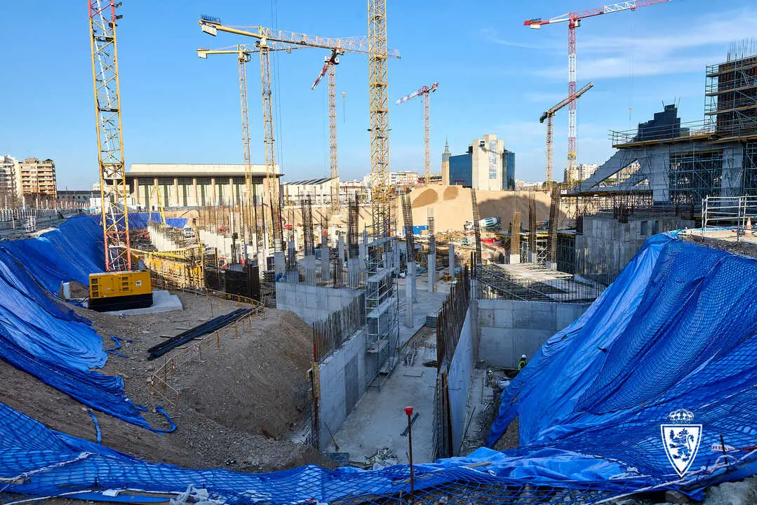 As&iacute; avanzan las obras de la Nueva Romareda / Real Zaragoza