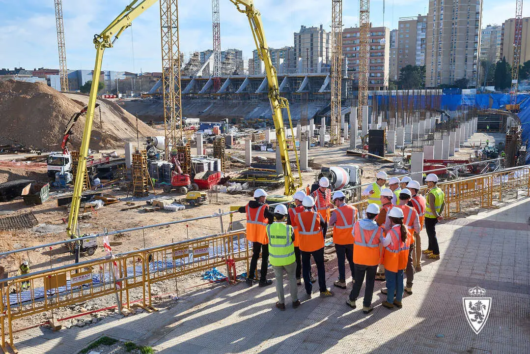 As&iacute; avanzan las obras de la Nueva Romareda / Real Zaragoza