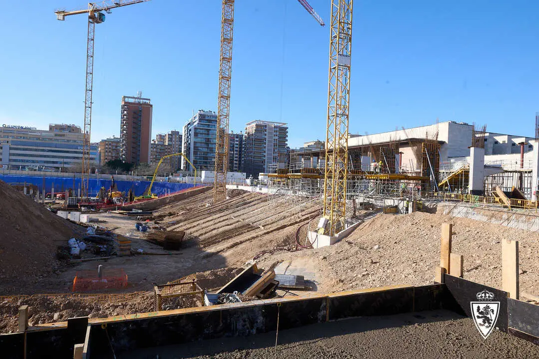 As&iacute; avanzan las obras de la Nueva Romareda / Real Zaragoza