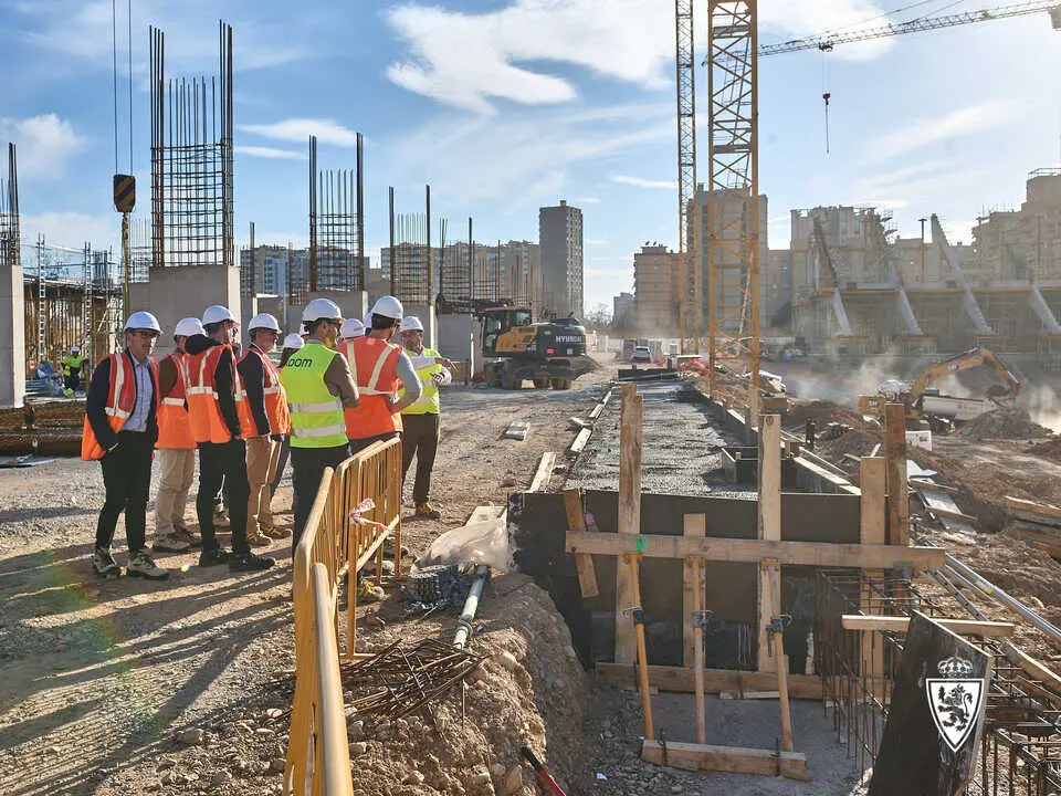 As&iacute; avanzan las obras de la Nueva Romareda / Real Zaragoza