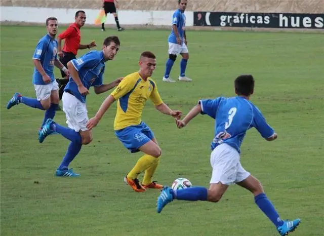 Imagen del encuentro de la primera vuelta | Foto: Diario del Altoarag&oacute;n