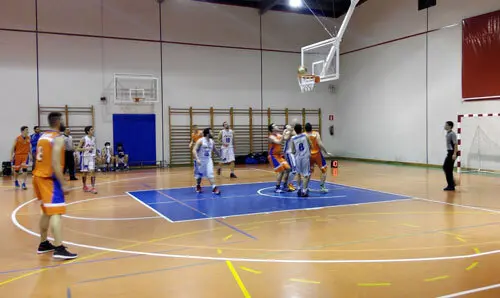 Imagen durante el partido | Foto: CB Jaca