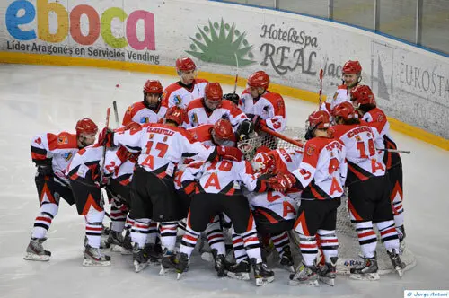 CH Jaca, representante espa&ntilde;ol en la Copa Intercontinental de Hockey sobre Hielo