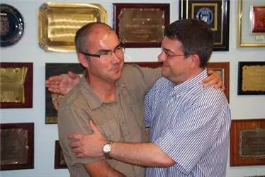 Manolo Freire junto a Jos&eacute; Manuel Rinc&oacute;n | Foto: radiohuesca.com