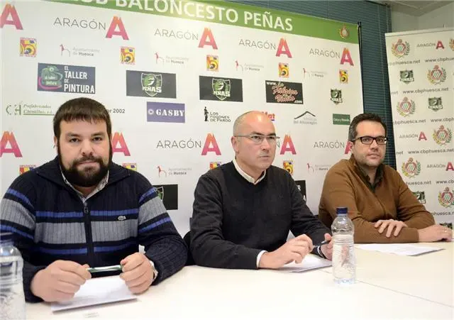Mormeneo, Rinc&oacute;n y Ortas, durante una asamblea esta temporada | Foto: Laura Cereza