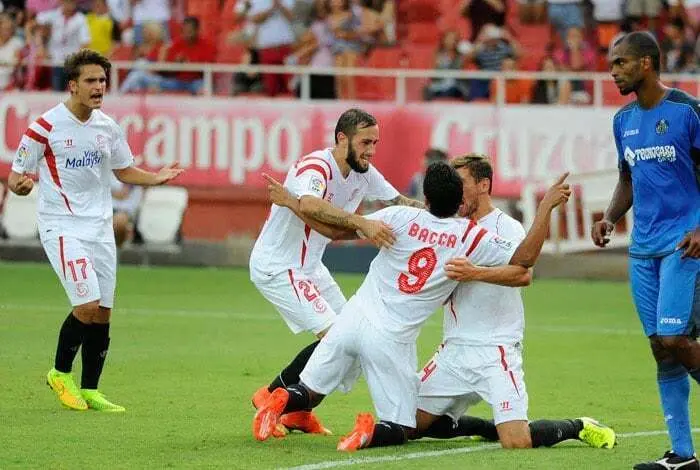 El Sevilla venci&oacute; (2-0) al Getafe en el S&aacute;nchez Pizju&aacute;n | Foto: javisfc.com