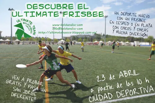 Cartel de la jornada organizada por Bolskandisc Huesca