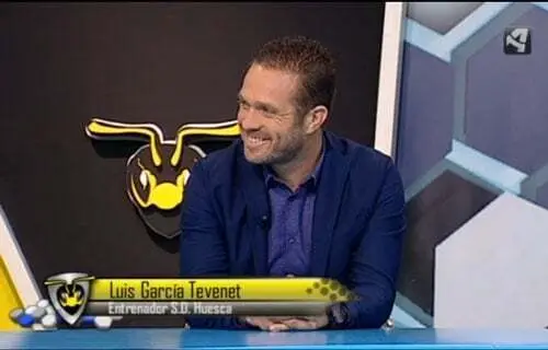 Luis Garc&iacute;a Tevenet en el plat&oacute; de La Cantera del Avispero en Arag&oacute;n TV.