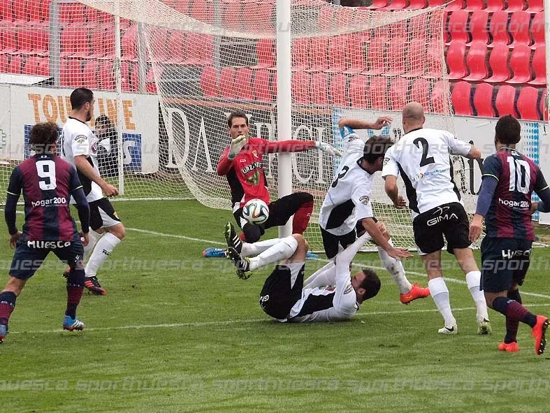Huesca y Tudelano se vieron las caras en la primera vuelta con victoria para los primeros (1-0) | Foto: sporthuesca.com - C.Pascual