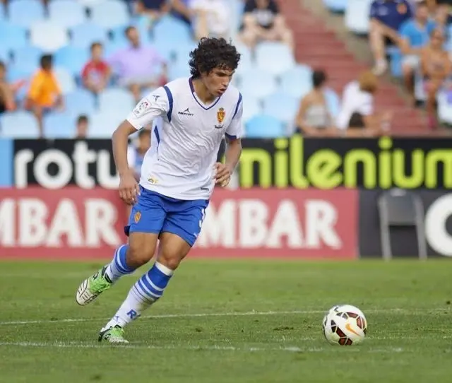 Jes&uacute;s Vallejo, estrella del Zaragoza / Foto: 100x100fan.com