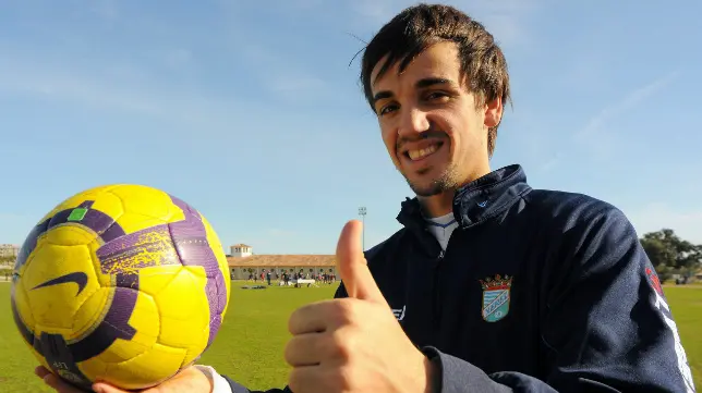 Carlos Calvo, durante su etapa en el Xerez | Foto: lavozdigital.es