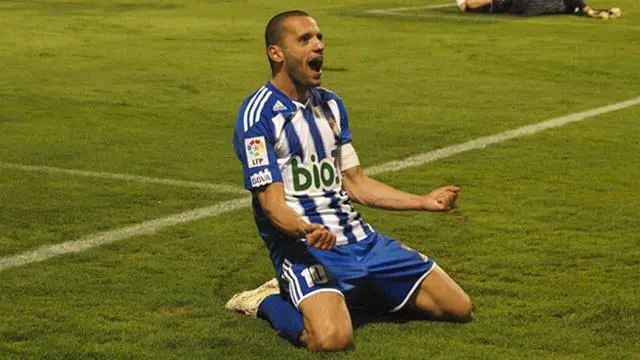 Yuri sigue siendo el m&aacute;ximo goleador del conjunto berciano |Foto: cogladosporelfutbol.com
