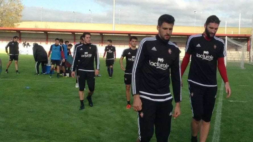 Entrenamiento del CA Osasuna | Foto: navarra.com