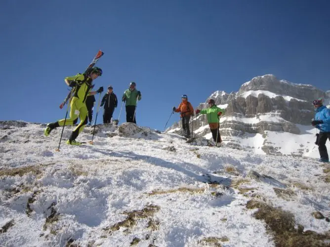 Imagen de archivo de una anterior prueba de la Causiat Extrem que se celebra desde hace cinco a&ntilde;os en Candanch&uacute;. Foto: Candanch&uacute; Alp Esqu&iacute;.