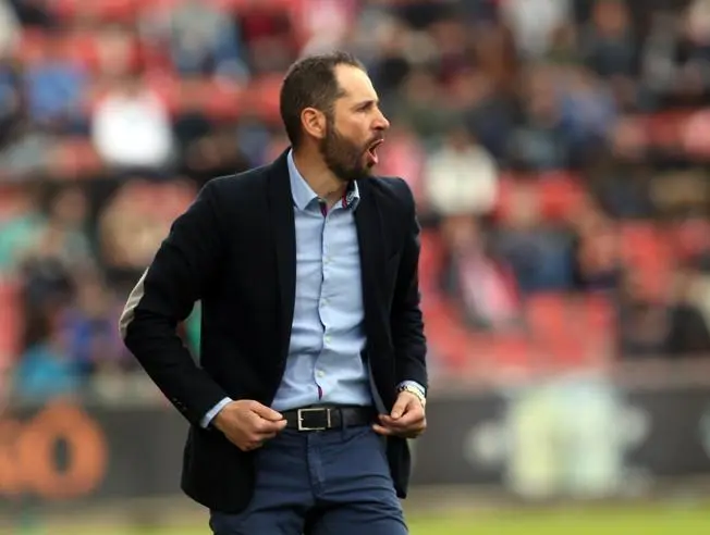 Mach&iacute;n dirgiendo al Girona | Foto: mundodeportivo