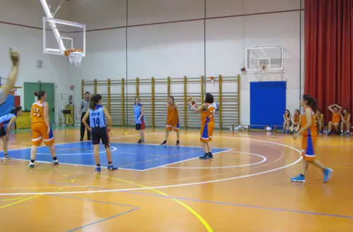 Imagen durante el partido | Foto: CB Jaca
