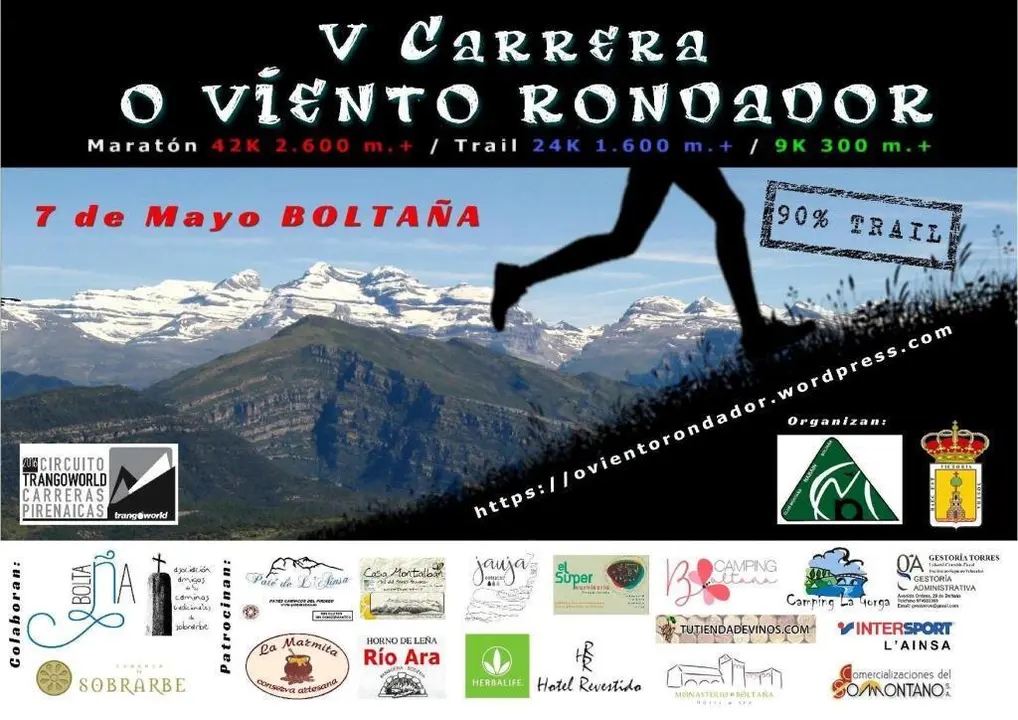Cartel del evento.  www.turismosobrarbe.com