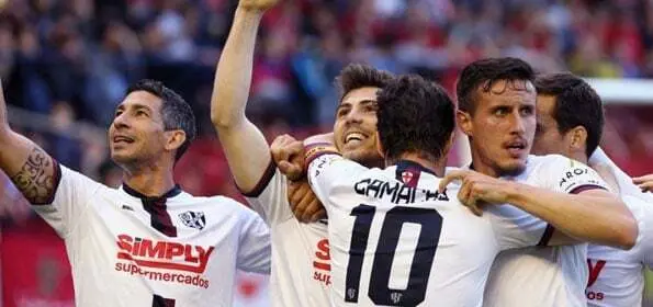 El Huesca gan&oacute; 2-3 en El Sadar en su &uacute;ltima visita al mismo. 
