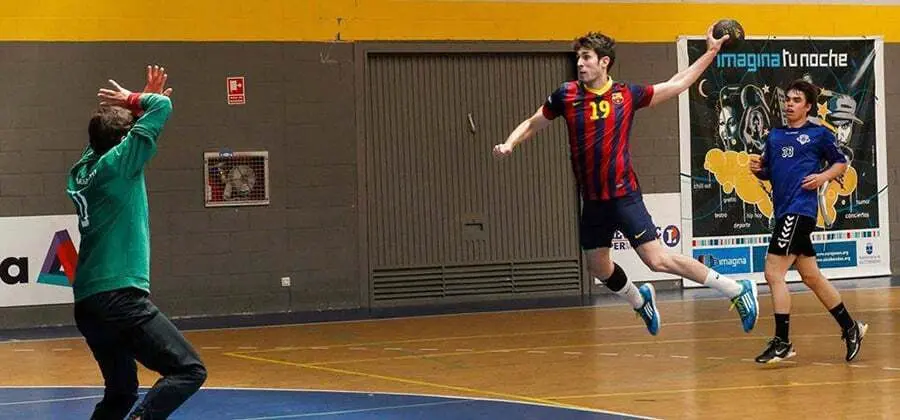 Gerard Carmona con la camiseta del FC Barcelona.