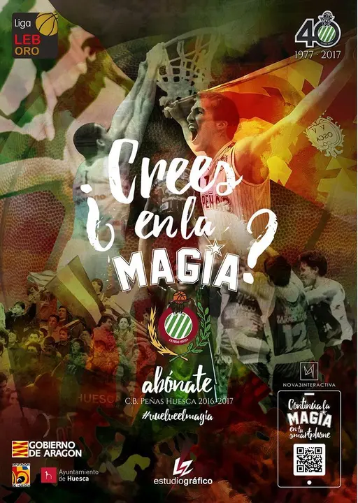 Cartel de la campa&ntilde;a de socios en la primera vuelta.