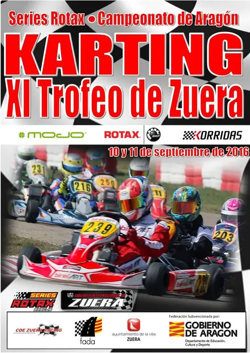 Cartel de la prueba