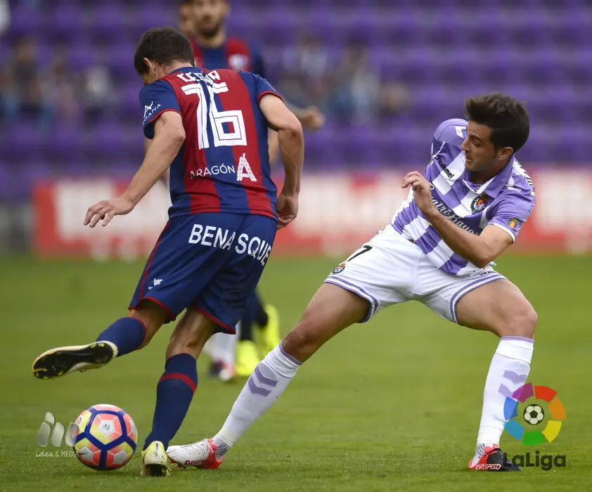 C&eacute;sar Soriano se lesion&oacute; en el Zorrilla hace un mes | Foto: La Liga