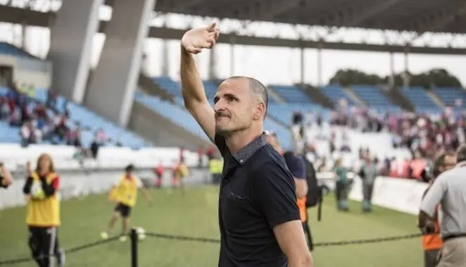 Fernando Soriano, entrenador del Almer&iacute;a | Foto: udalmeriasad.com