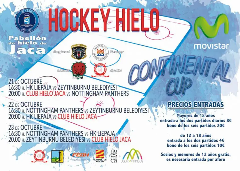 Cartel de la competici&oacute;n. Foto: CH Jaca