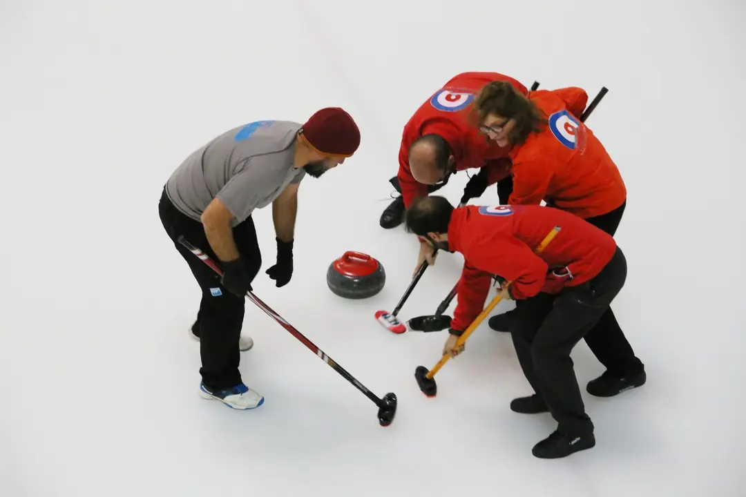 El Curling CH Jaca en la Liga de Espa&ntilde;a Norte Sur de curling| Foto: clubhielojaca