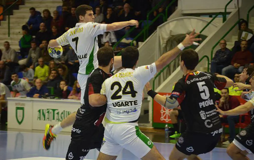 Imagen durante el partido entre Anaitasuna y Naturhouse | Foto: MARCA