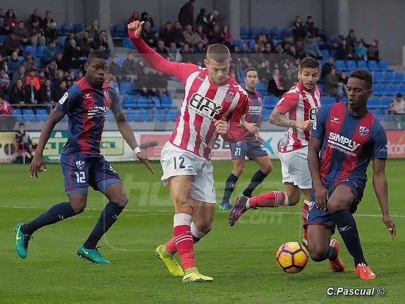 El cuadro oscense buscar&aacute; seguir invicto frente al Girona | Foto: C.Pascual