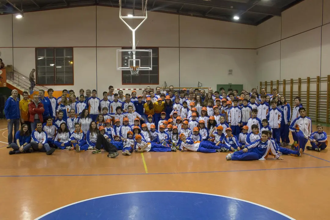 Foto de Familia del CB Jaca 16/17