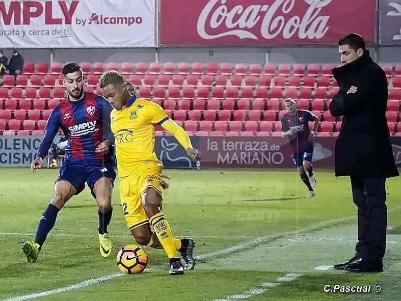Vadillo no juega desde el encuentro frente al Alcorc&oacute;n | Foto: C.Pascual