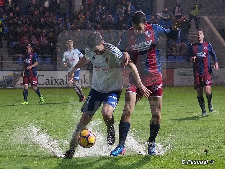 El Huesca llega al derbi con la m&aacute;xima diferencia de puntos respecto al Zaragoza de la historia | Foto: C.Pascual