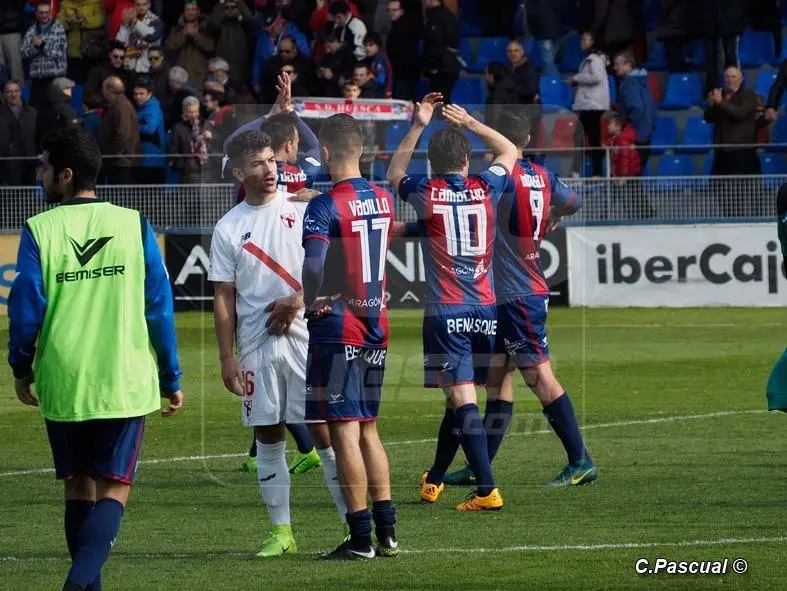 El Huesca tiene la oportunidad de sellar la permanencia en este pr&oacute;ximo mes | Foto: C.Pascual