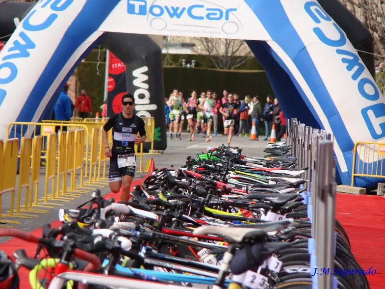 Eliseo Mart&iacute;n en una competici&oacute;n de duatl&oacute;n | Foto: Jos&eacute; Manuel Segurado