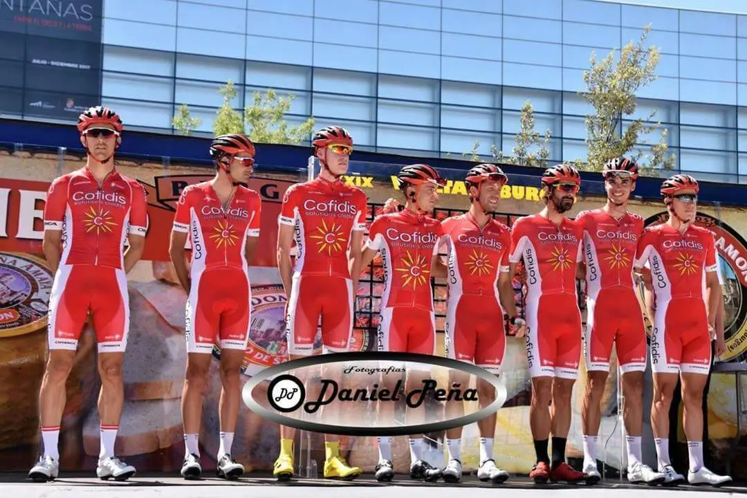 Fernando Barcel&oacute; con el Cofidis | Foto: Daniel Pe&ntilde;a