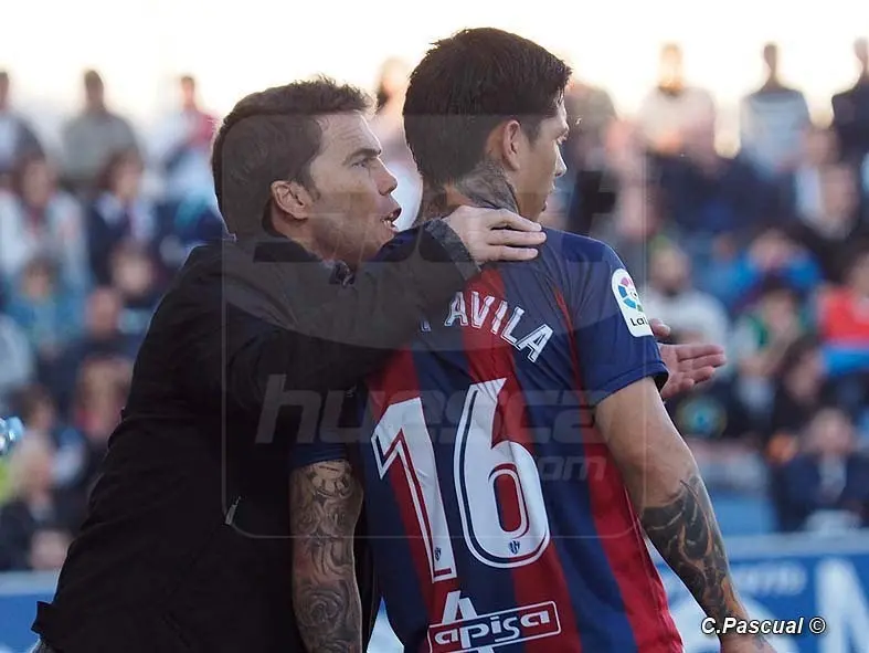 'Chimy' ha sido, una jornada m&aacute;s, el azulgrana m&aacute;s destacado | Foto: C.Pascual