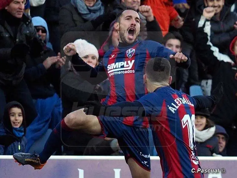 David Ferreiro celebrando un gol en su primer a&ntilde;o como azulgrana | Foto: C.Pascual
