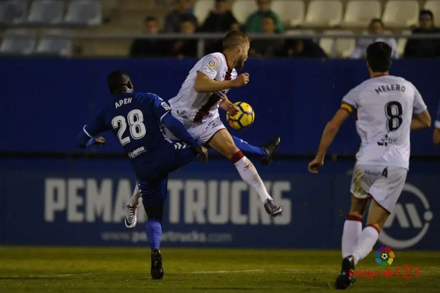 Pulido, decisivo con su asistencia y provocando el penalti del 2-3 | Foto: LFP