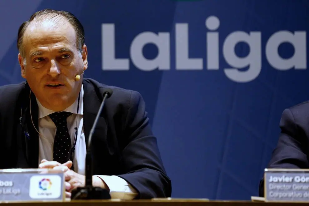 Javier Tebas, presidente de LaLiga | Foto: LaLiga