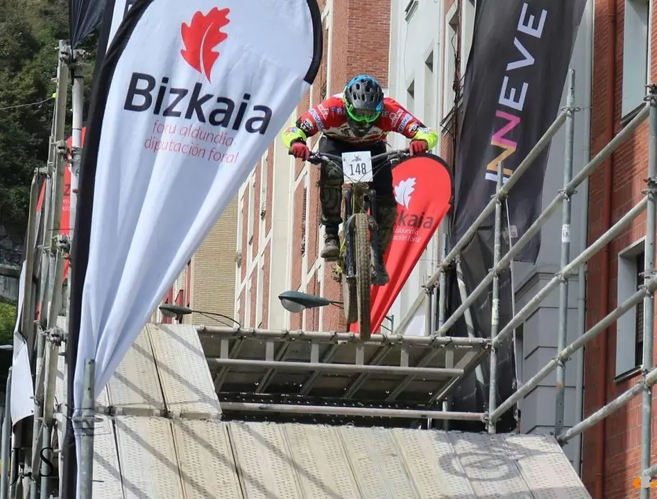 Mario Guerri en la salida. | Foto: Huesca Bike