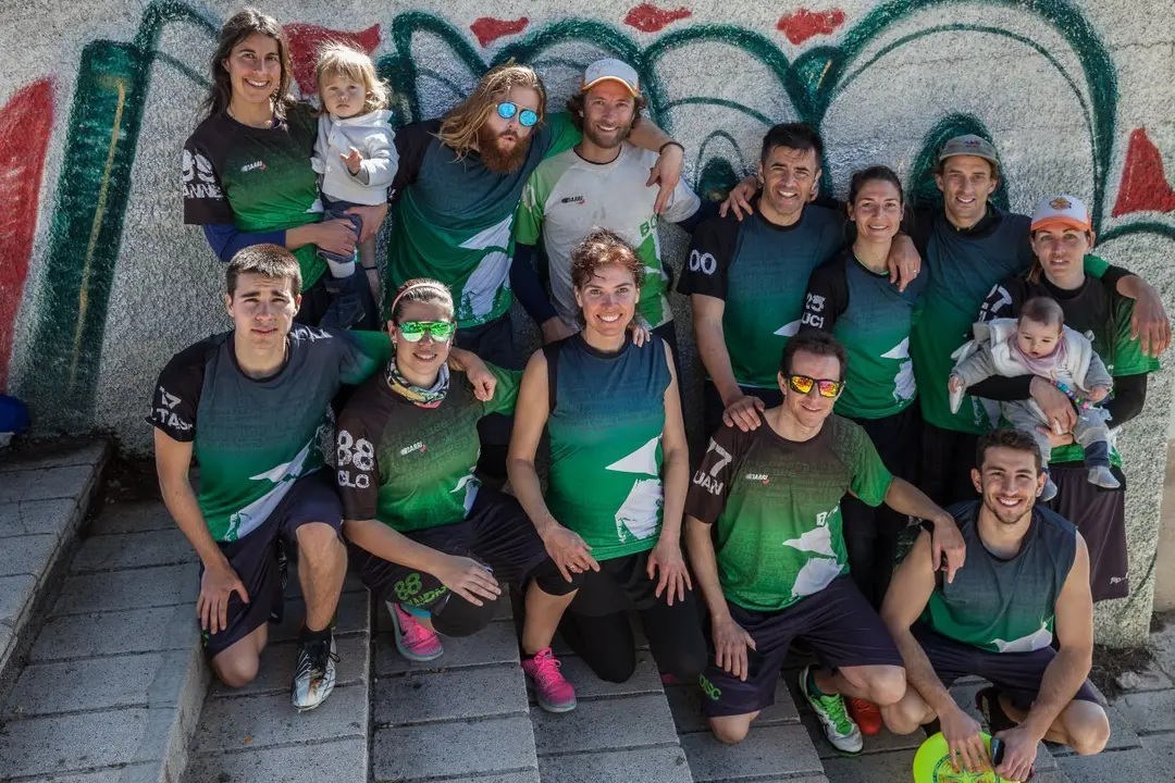 Equipo de BolskanDisc LaManoDelDiez desplazado a Madrid, a la postre subcampe&oacute;n del torneo