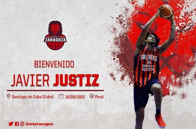 Javier Justiz, un cubano para el Tecnyconta Zaragoza: Info: Basket Zaragoza