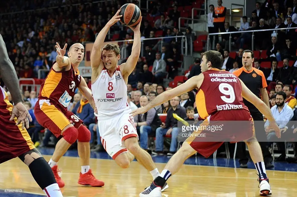 Heiko Schaffartzik, en un encuentro de Euroliga entre el Bayern y Galatasaray. Foto: Getty Images