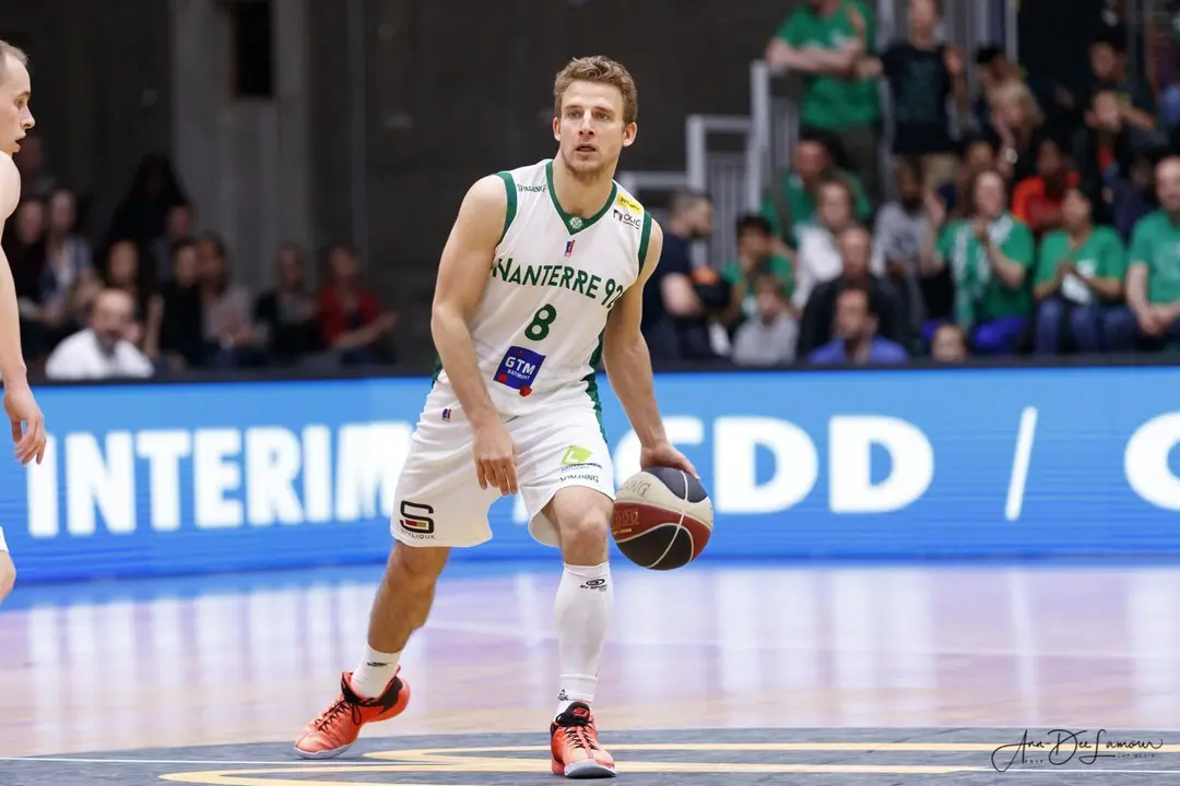 Heiko Schaffartzik, jugando con el Nanterre. Foto: Ann-Dee Lamour