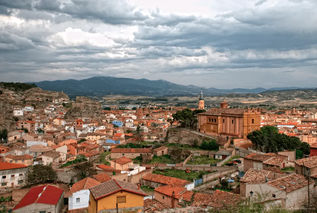 Calatayud vista desde el aire | Foto: blog.avexperience.es