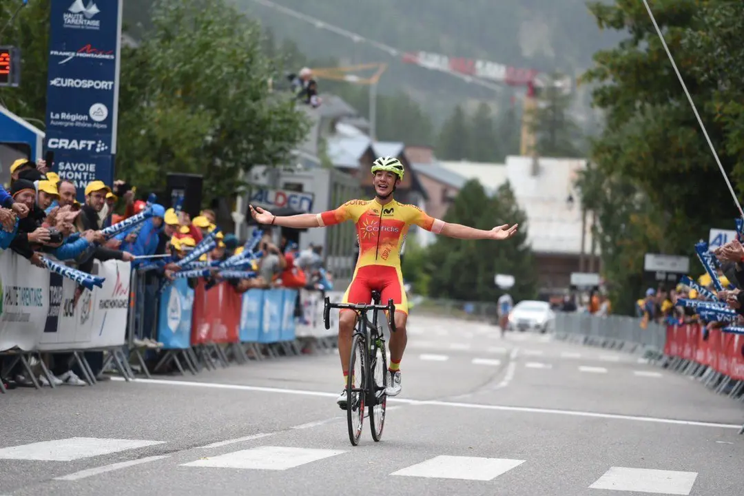 Fernando Barcel&oacute; venciendo en Val d'Is&egrave;re | Foto: FFC