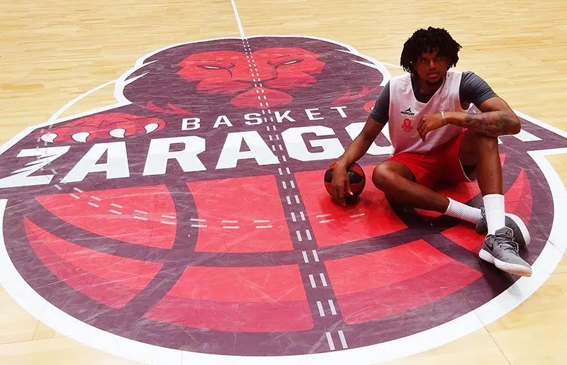 Javier Justiz ha prometido darlo todo por su nueva camiseta. Foto: Basket Zaragoza