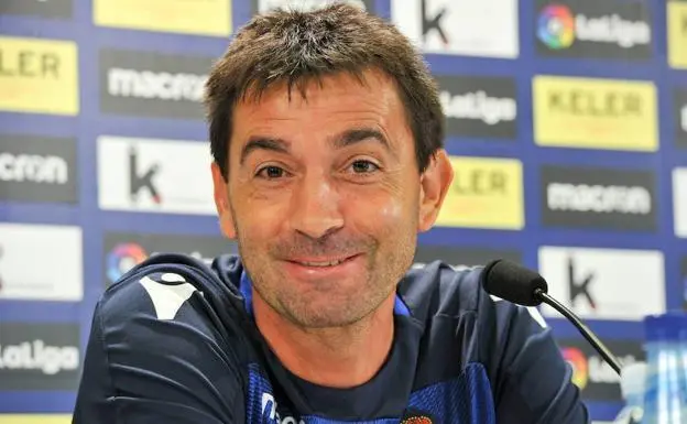 Asier Garitano durante la rueda de prensa | Foto: DiarioVasco
